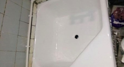 Обновление душевого поддона акрилом | Кузнечное